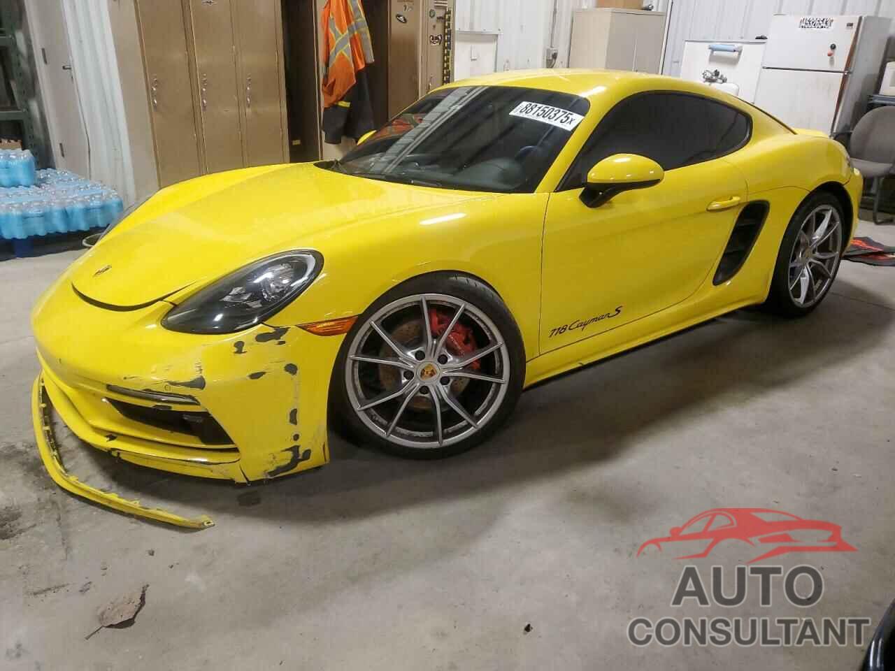 PORSCHE CAYMAN 2018 - WP0AB2A80JK279373