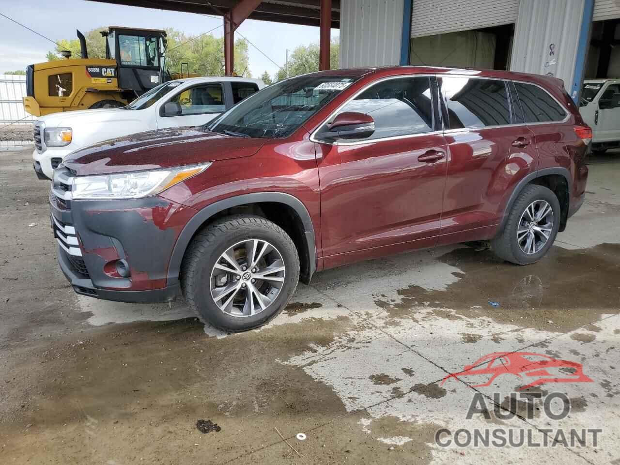 TOYOTA HIGHLANDER 2018 - 5TDBZRFHXJS872393