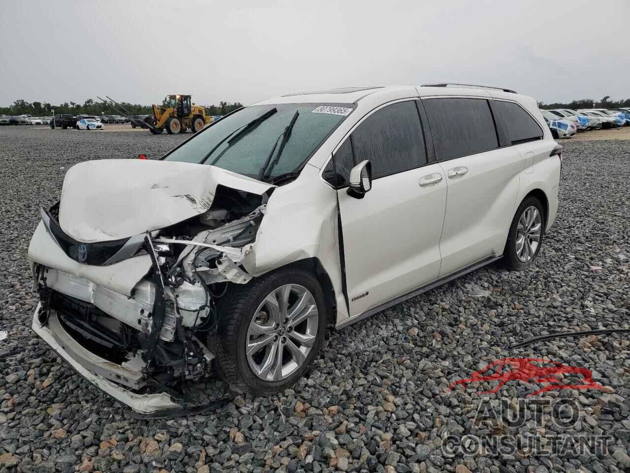 TOYOTA SIENNA 2021 - 5TDERKEC0MS029771