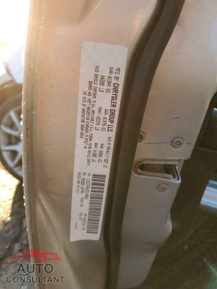 DODGE DART 2013 - 1C3CDFBA4DD148861