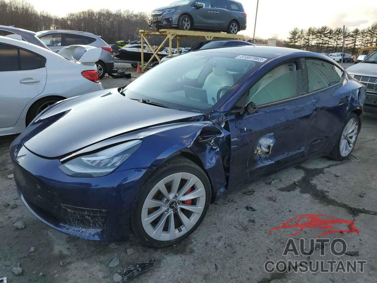 TESLA MODEL 3 2021 - 5YJ3E1EC7MF849556