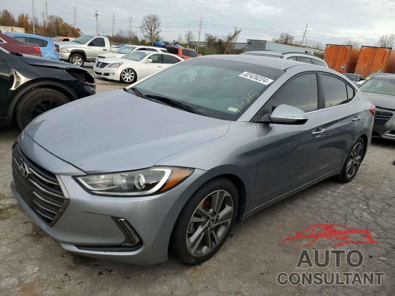 HYUNDAI ELANTRA 2017 - 5NPD84LFXHH058472
