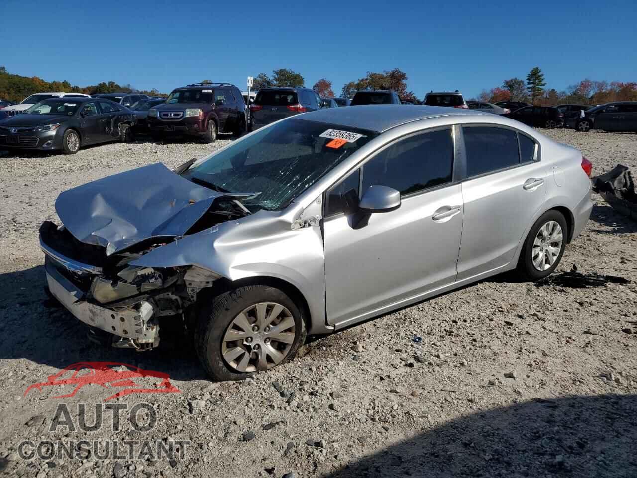 HONDA CIVIC 2012 - 2HGFB2F50CH588079