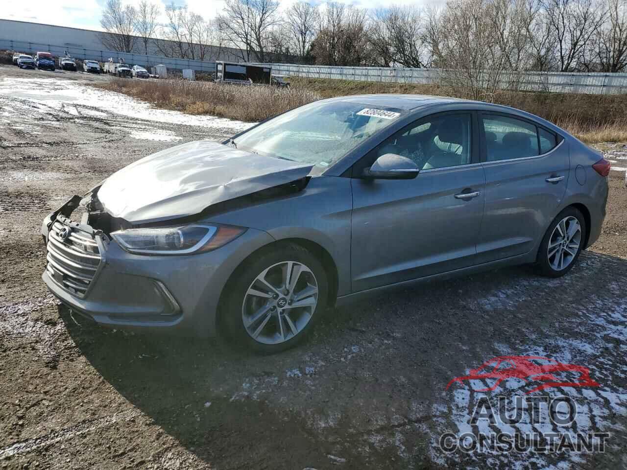HYUNDAI ELANTRA 2017 - KMHD84LFXHU223552