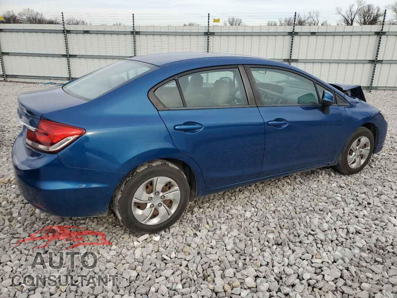 HONDA CIVIC 2013 - 2HGFB2F51DH530547