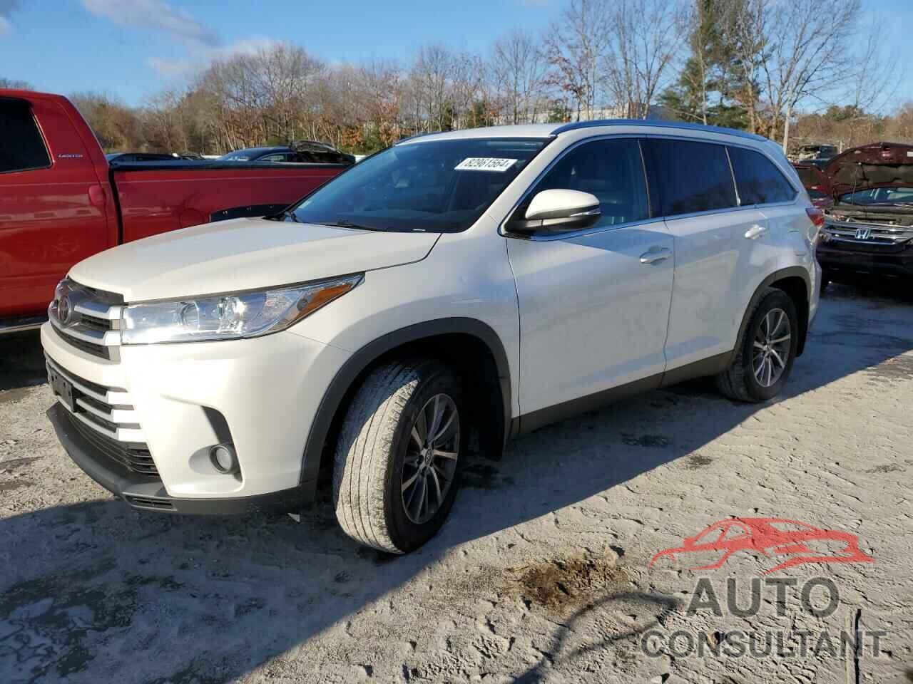 TOYOTA HIGHLANDER 2019 - 5TDJZRFH6KS616068