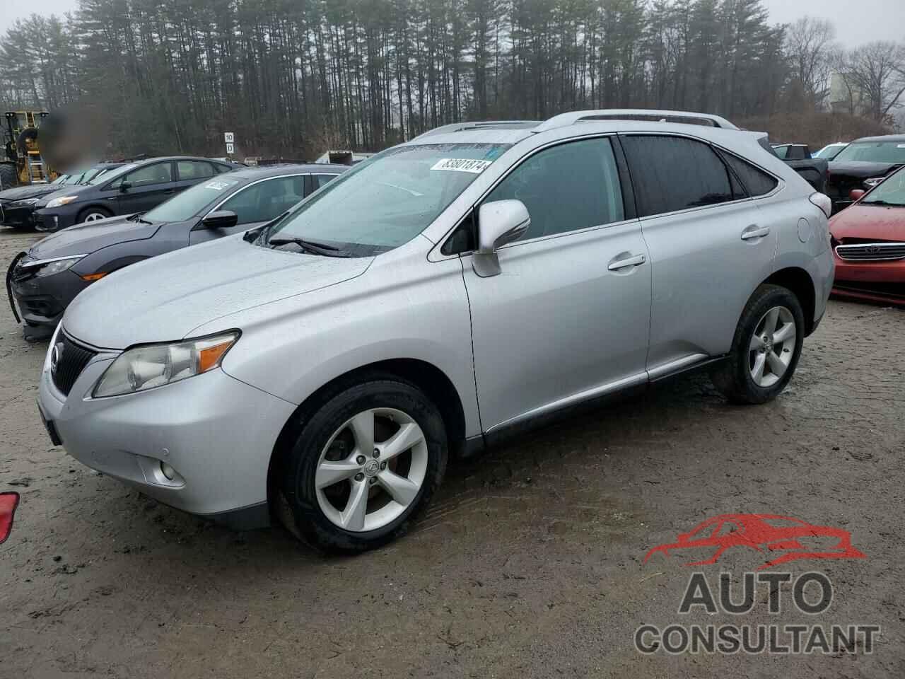 LEXUS RX350 2012 - 2T2BK1BAXCC144580