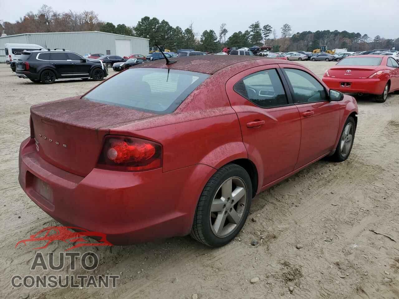 DODGE AVENGER 2013 - 1C3CDZAB6DN504247