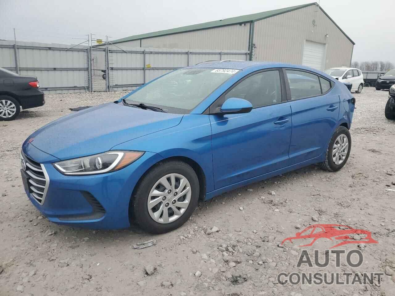 HYUNDAI ELANTRA 2017 - KMHD74LF2HU329576