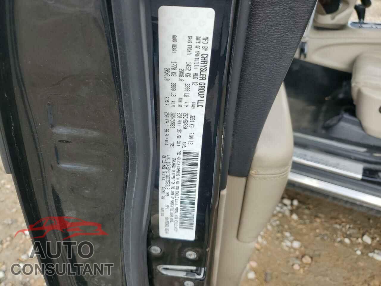 DODGE DURANGO 2013 - 1C4SDHET8DC552512