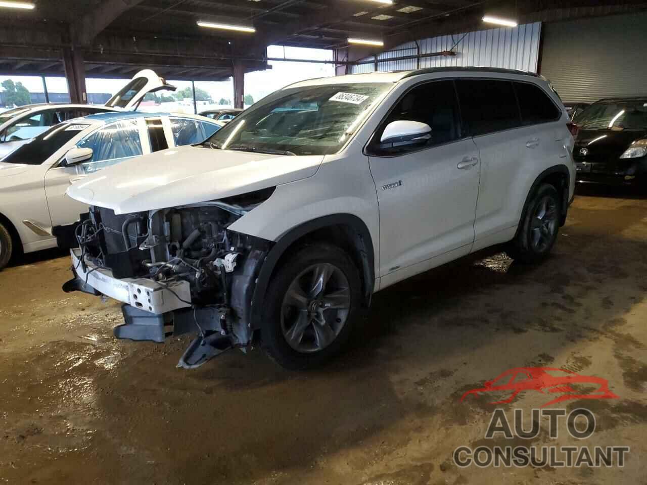 TOYOTA HIGHLANDER 2017 - 5TDDGRFH5HS021725