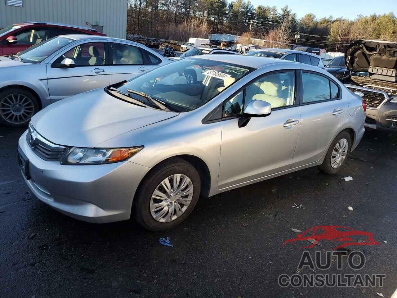 HONDA CIVIC 2012 - 2HGFB2F52CH308582