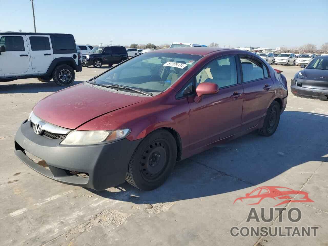 HONDA CIVIC 2010 - 19XFA1F5XAE069366