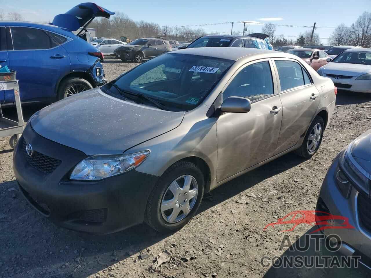 TOYOTA COROLLA 2010 - 1NXBU4EE3AZ174501