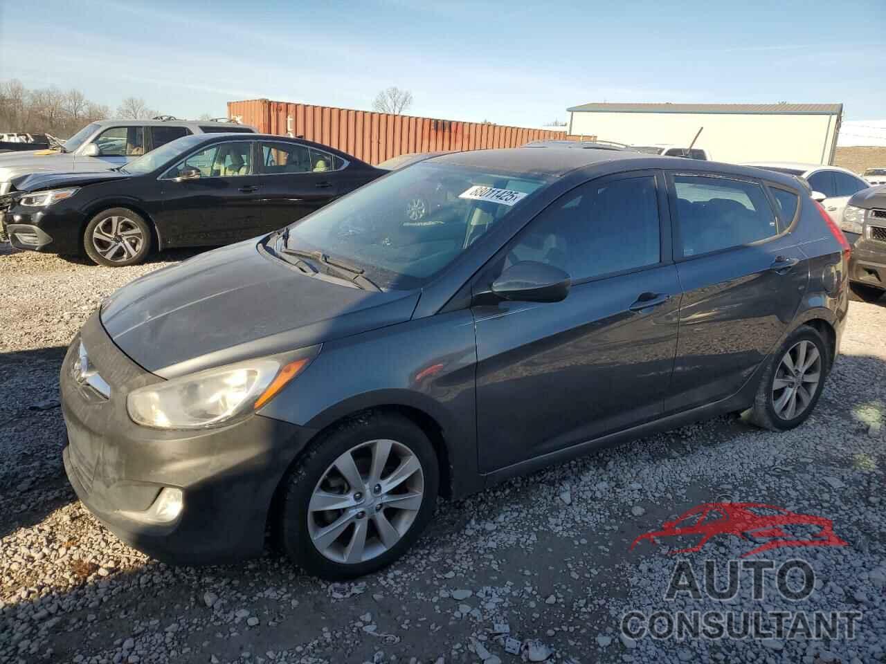 HYUNDAI ACCENT 2012 - KMHCU5AE1CU044736