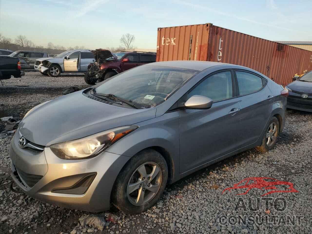 HYUNDAI ELANTRA 2014 - KMHDH4AEXEU210046
