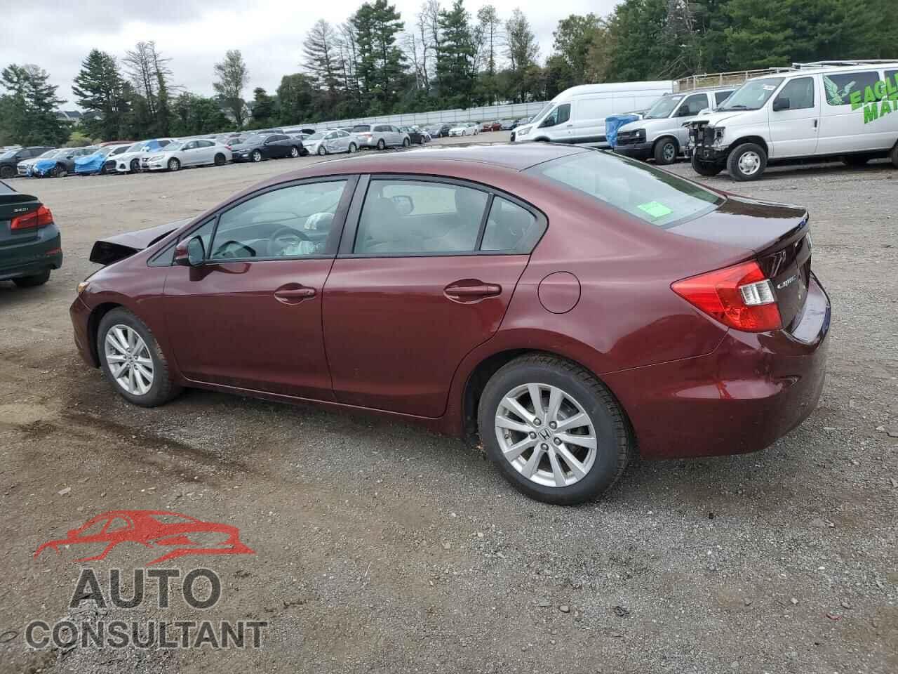 HONDA CIVIC 2012 - 19XFB2F82CE362128