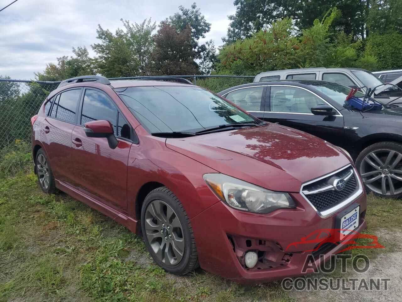 SUBARU IMPREZA 2016 - JF1GPAP64GH284700
