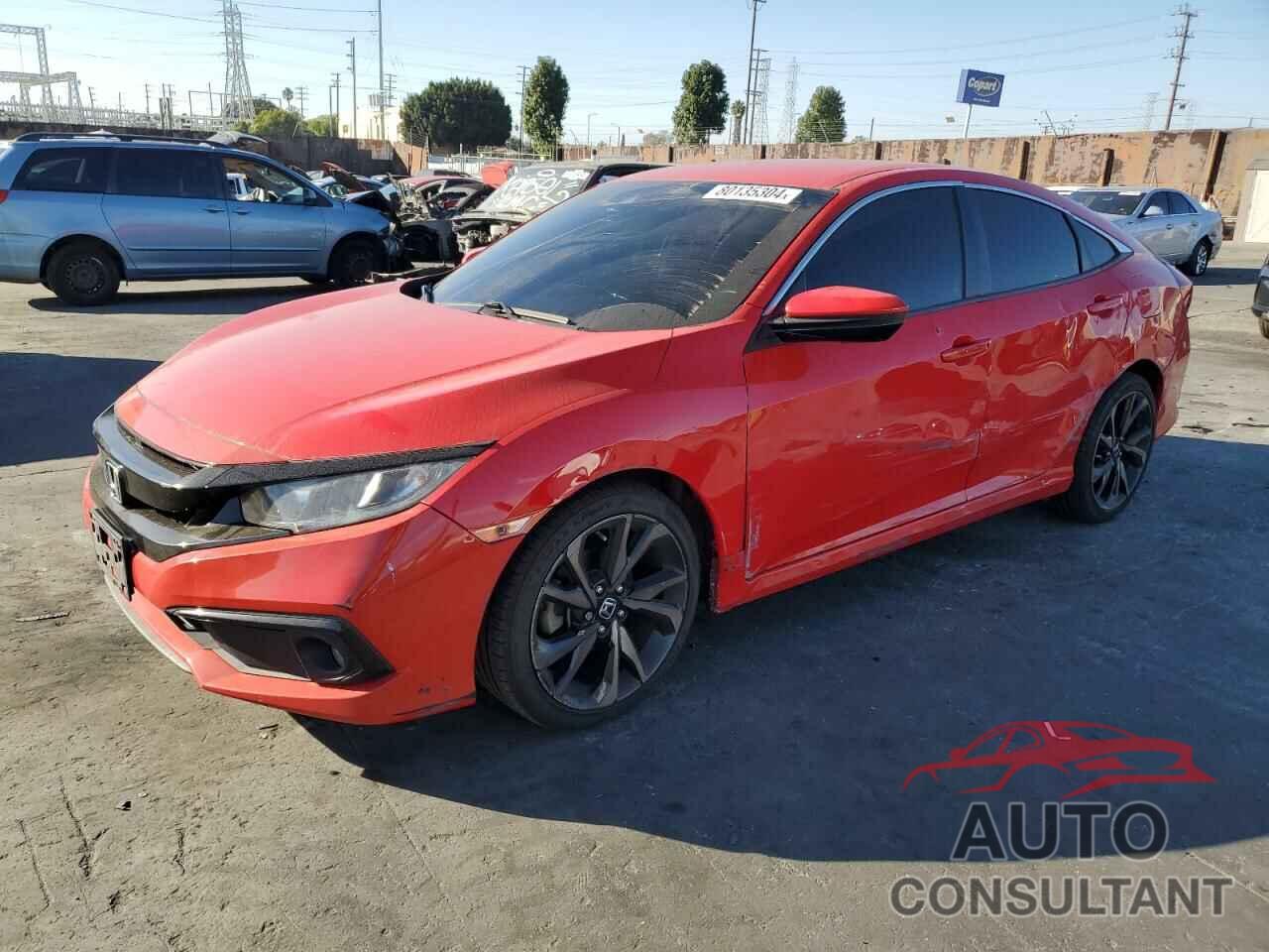 HONDA CIVIC 2020 - 2HGFC2F89LH566315
