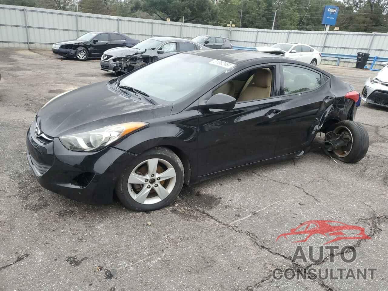HYUNDAI ELANTRA 2013 - 5NPDH4AE3DH449290