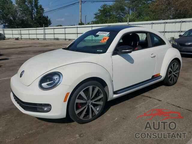 VOLKSWAGEN BEETLE 2012 - 3VW4A7ATXCM664448