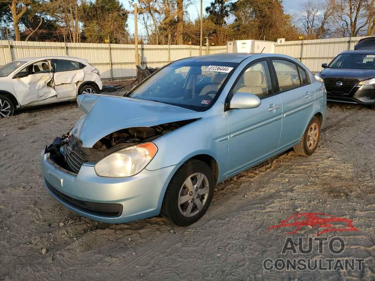 HYUNDAI ACCENT 2009 - KMHCN46C09U369790