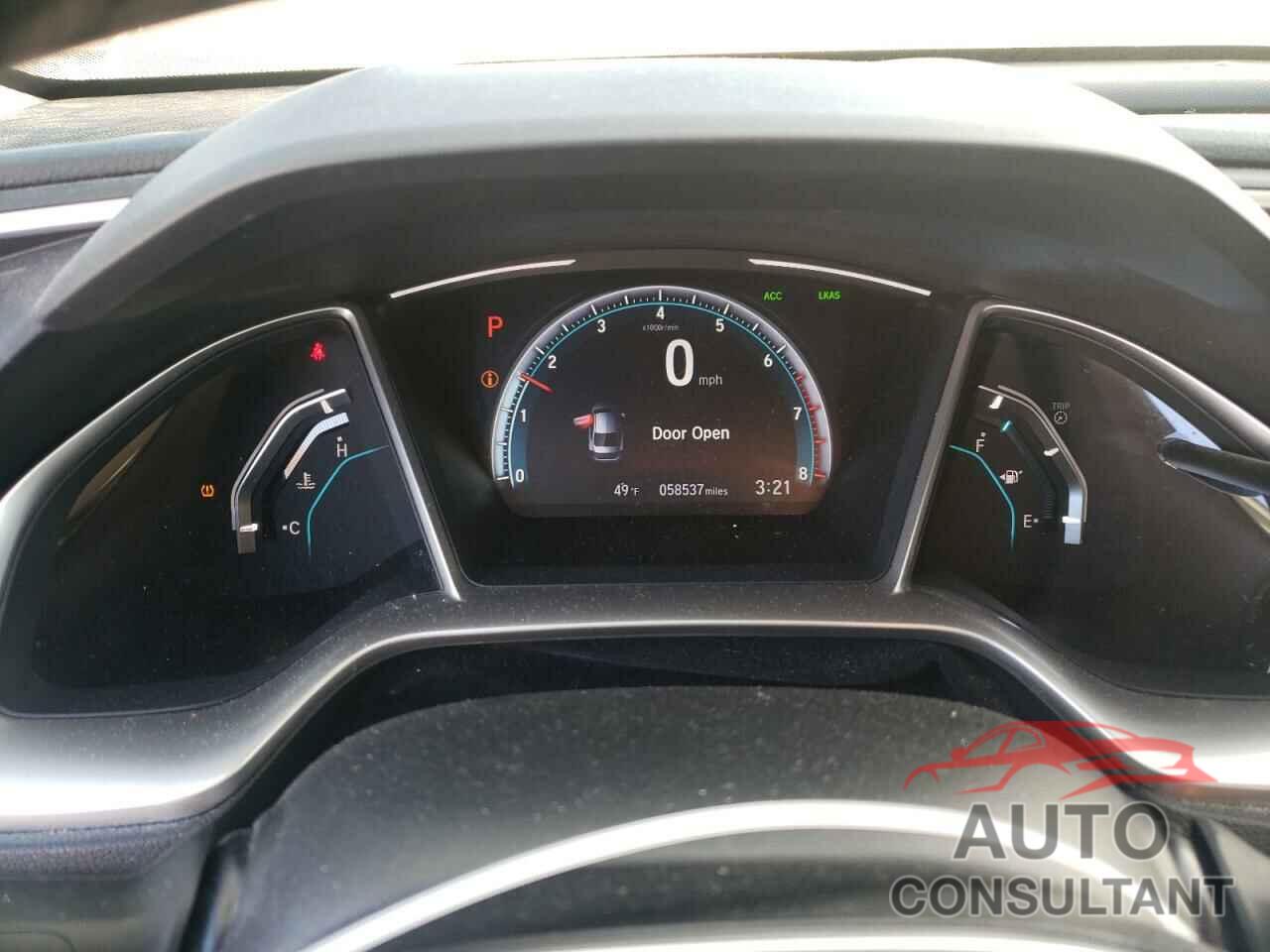 HONDA CIVIC 2019 - JHMFC1F37KX007254