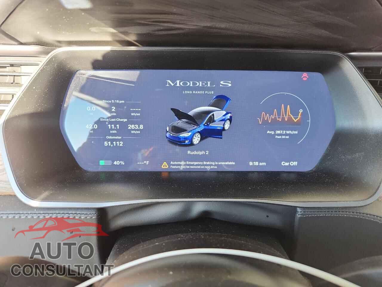 TESLA MODEL S 2020 - 5YJSA1E21LF390781