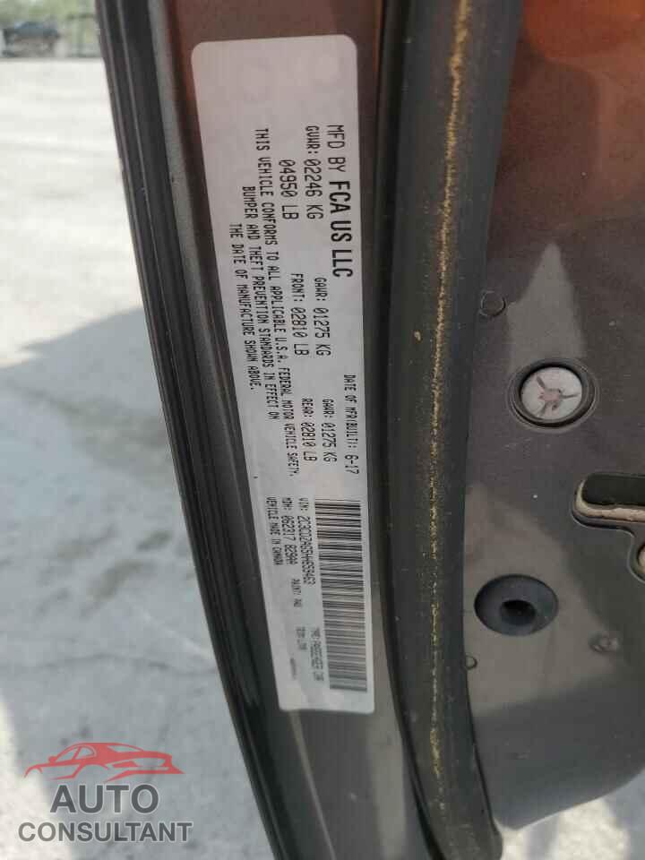 DODGE CHALLENGER 2017 - 2C3CDZAG5HH659463