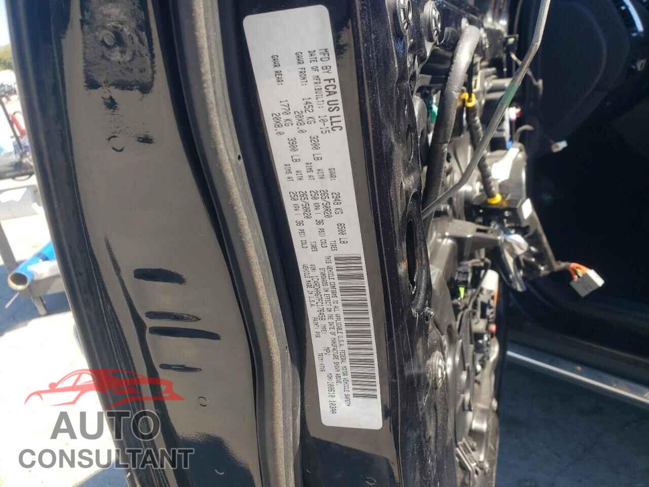 DODGE DURANGO 2015 - 1C4RDHAG7FC176458