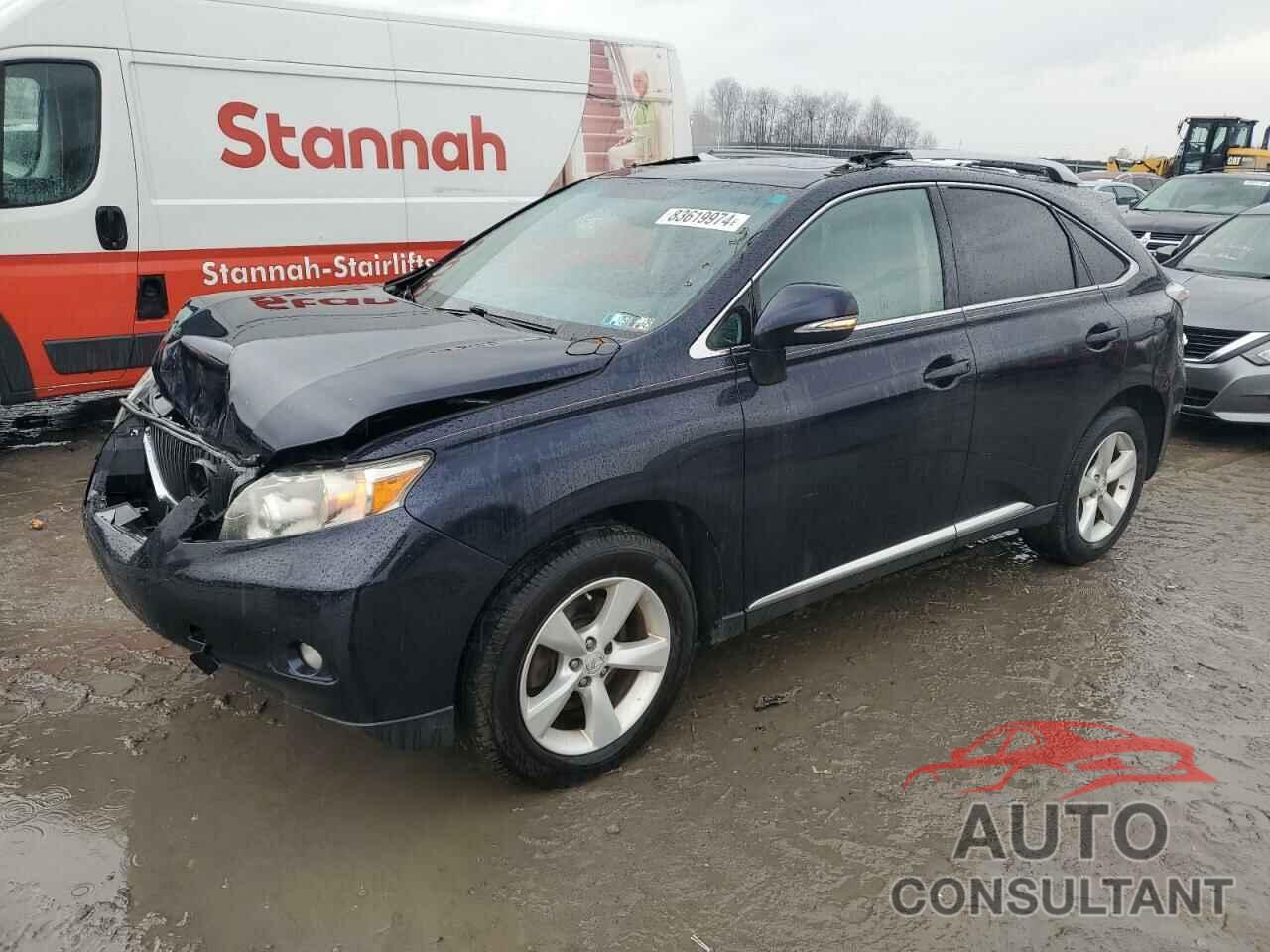 LEXUS RX350 2010 - 2T2BK1BA1AC015799