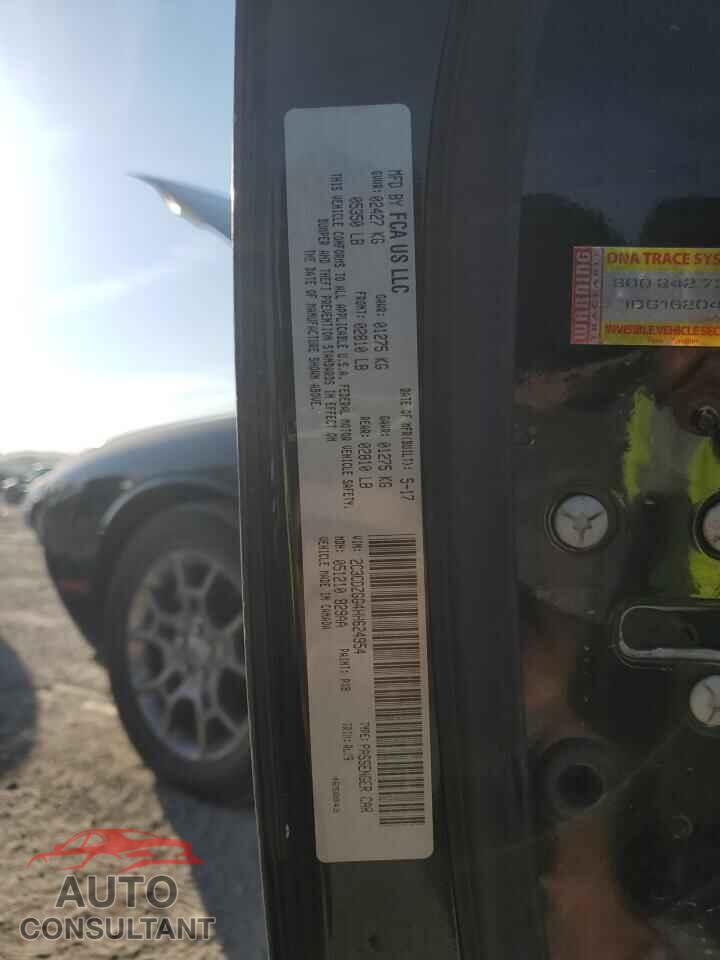 DODGE CHALLENGER 2017 - 2C3CDZGG4HH624954