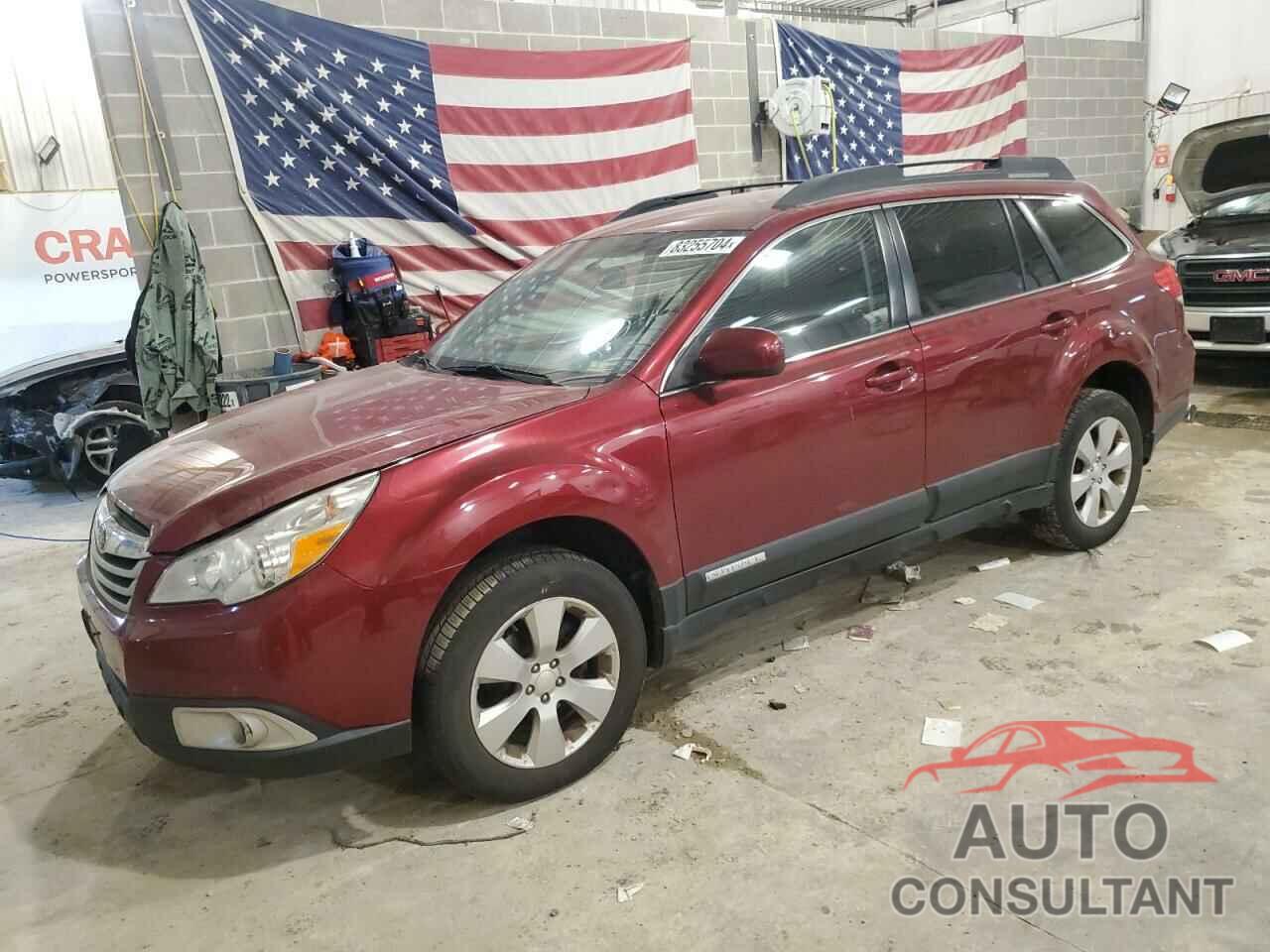 SUBARU OUTBACK 2012 - 4S4BRCCC5C3249883