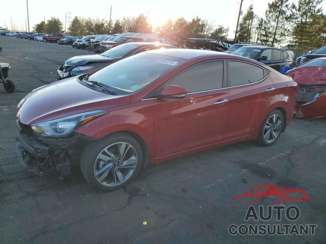 HYUNDAI ELANTRA 2016 - KMHDH4AE1GU620317