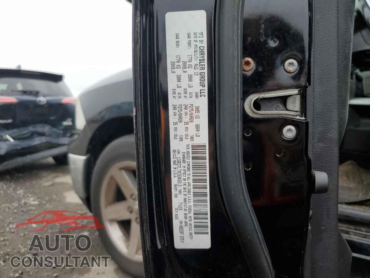 DODGE RAM 1500 2012 - 1C6RD7LTXCS343313