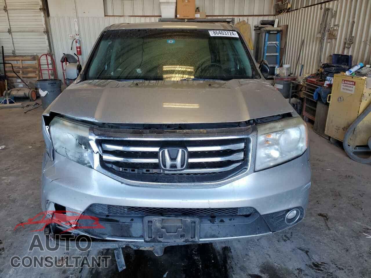 HONDA PILOT 2013 - 5FNYF3H72DB045162