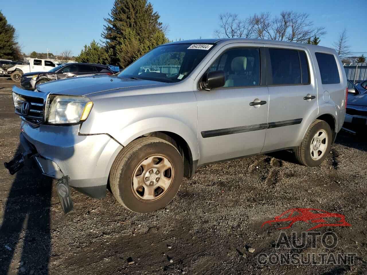 HONDA PILOT 2013 - 5FNYF4H29DB062888