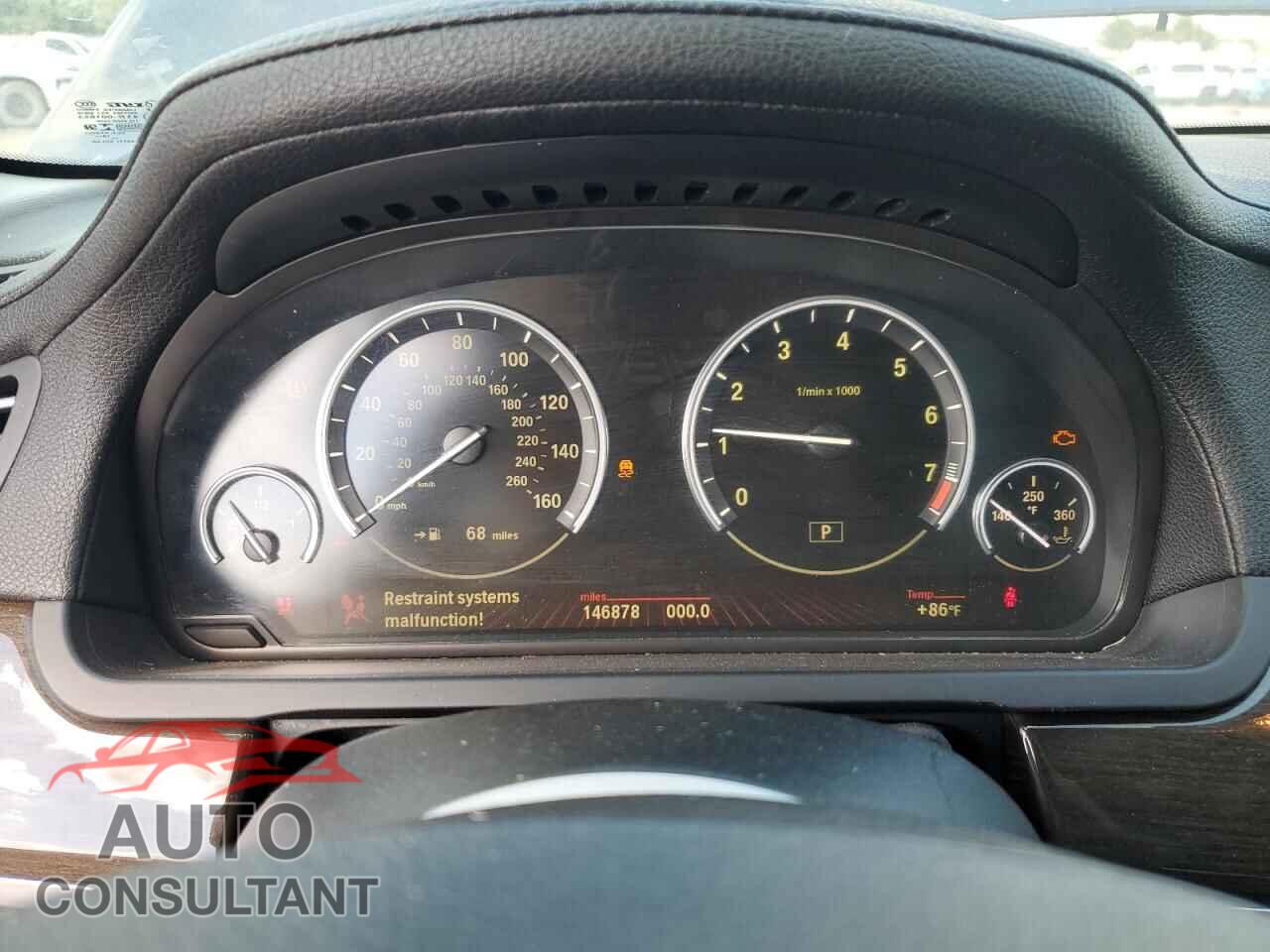 BMW 7 SERIES 2011 - WBAKA4C54BC612866