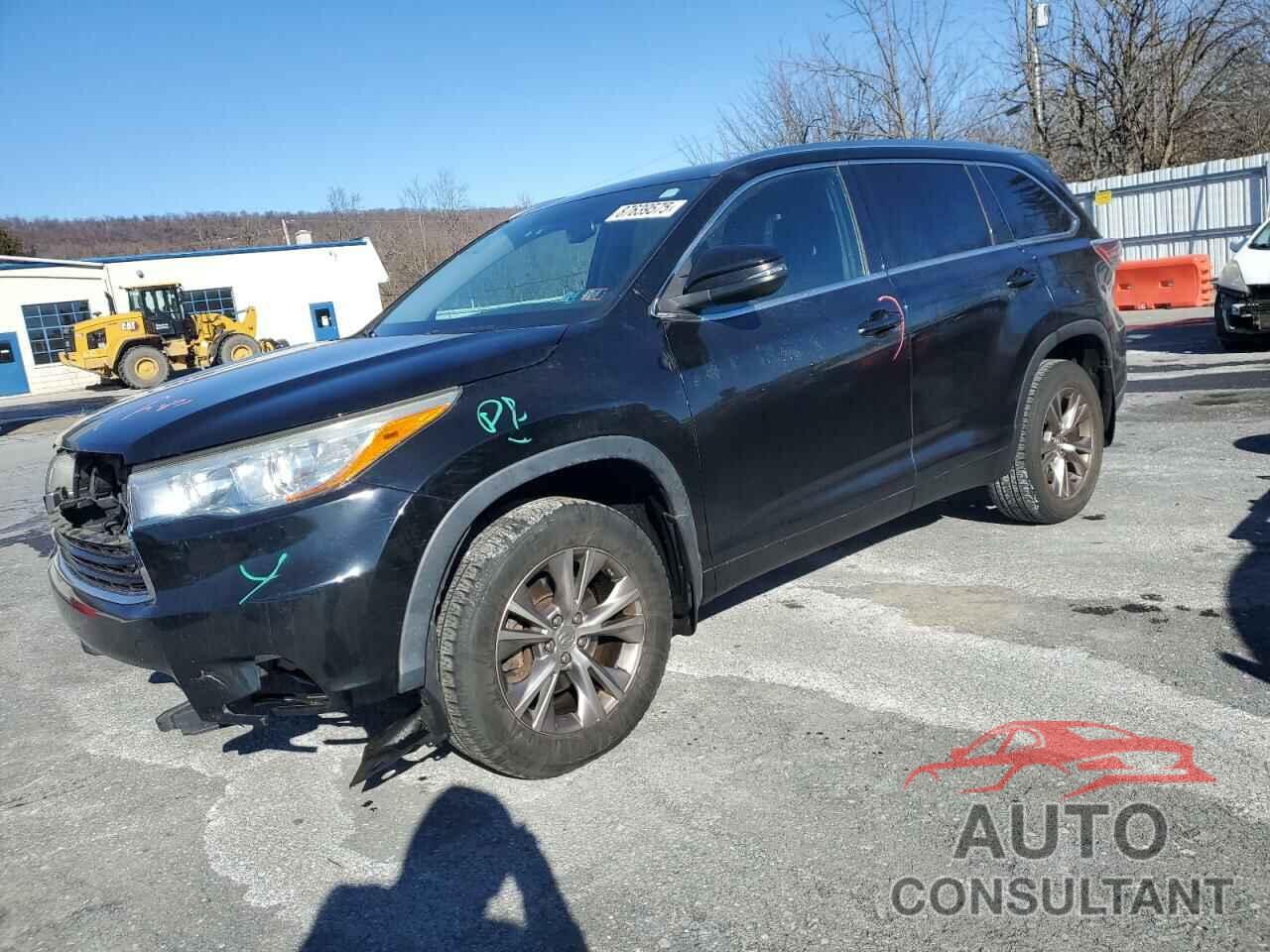 TOYOTA HIGHLANDER 2015 - 5TDJKRFH2FS188834