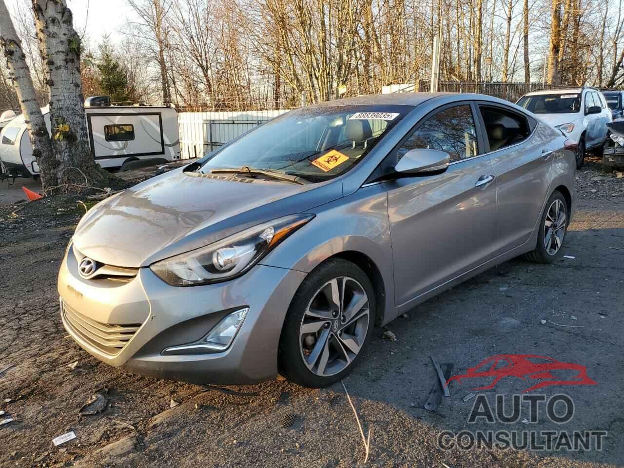HYUNDAI ELANTRA 2015 - KMHDH4AE9FU280140