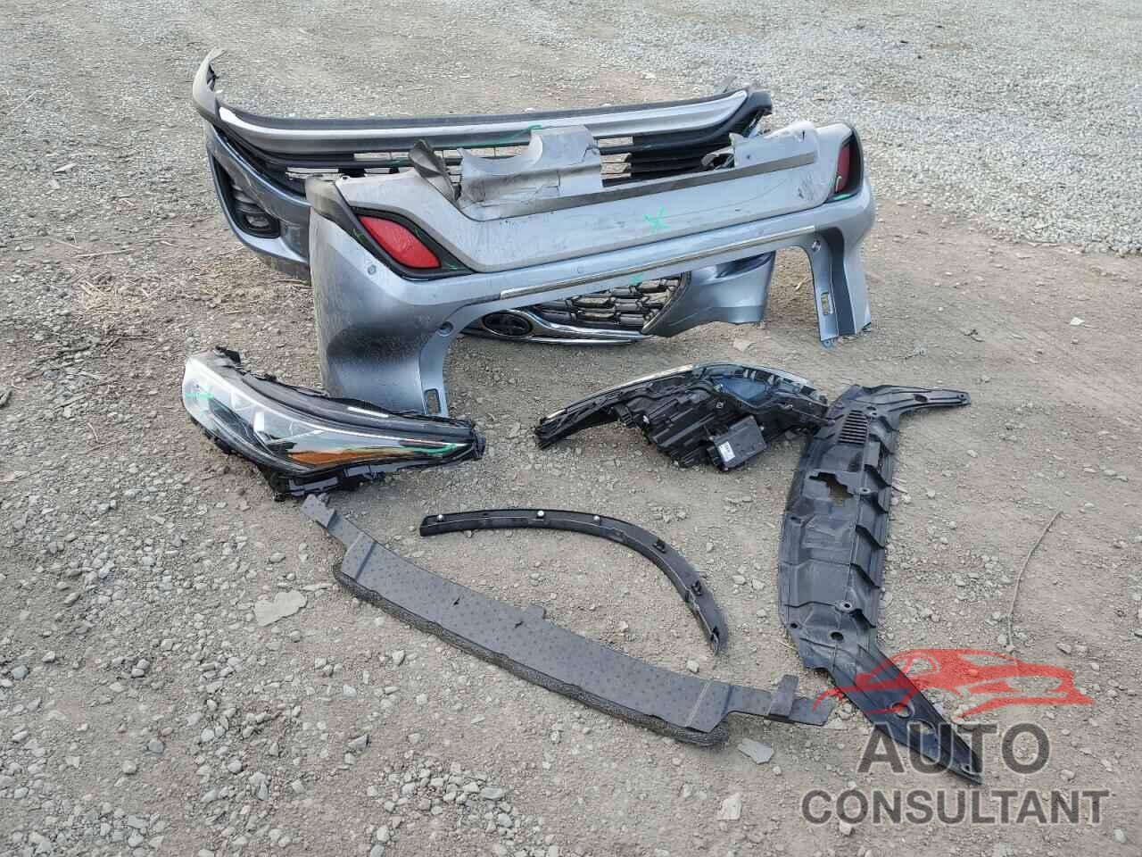 TOYOTA HIGHLANDER 2021 - 5TDEBRCH9MS020417
