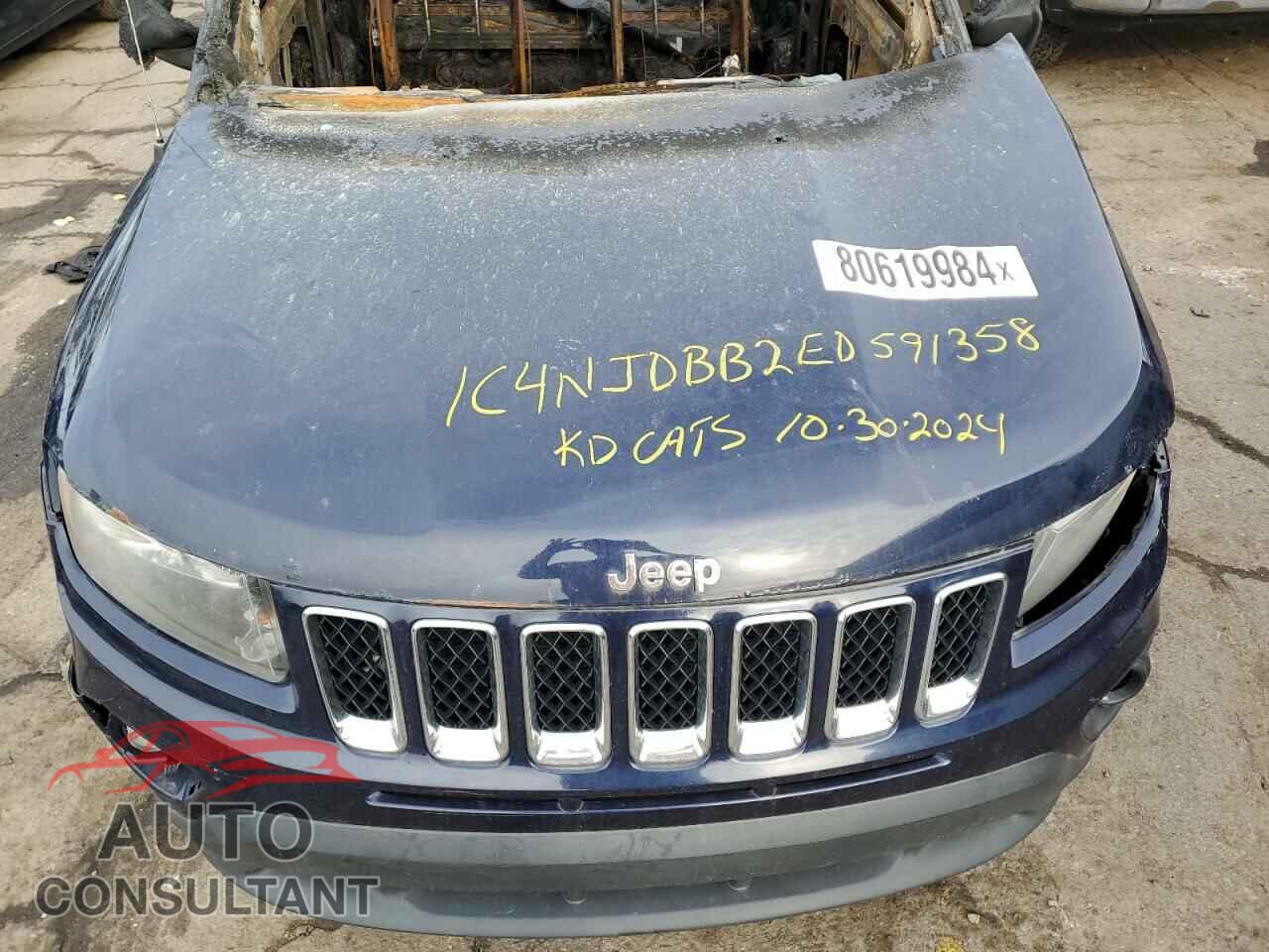 JEEP COMPASS 2014 - 1C4NJDBB2ED591358