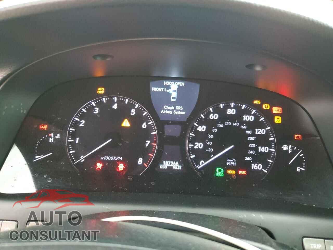 LEXUS LS460 2011 - JTHCL5EF8B5012268
