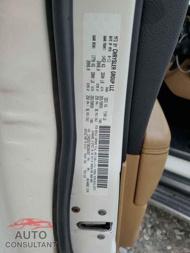 DODGE DURANGO 2011 - 1D4SD5GT9BC660357