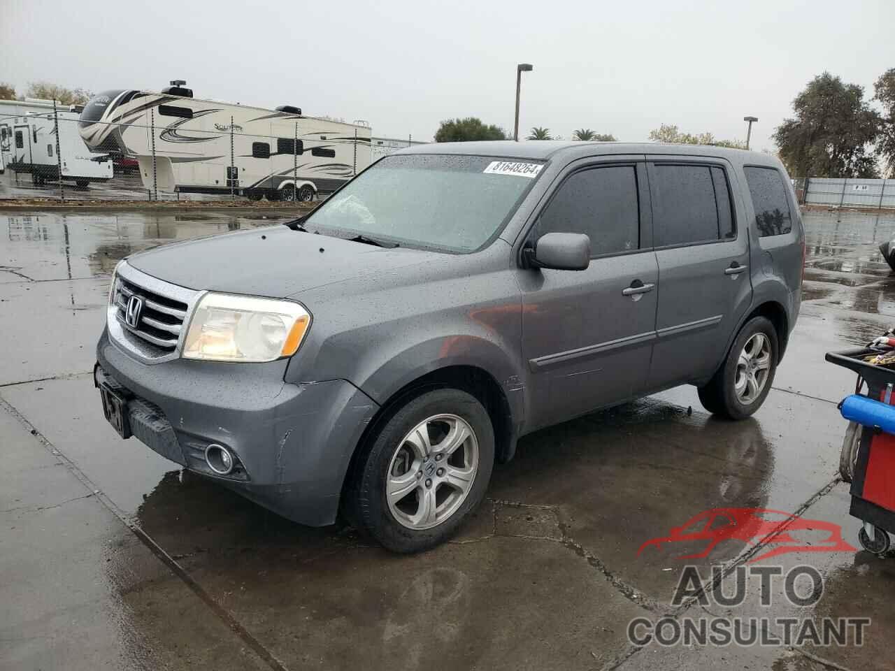 HONDA PILOT 2012 - 5FNYF3H46CB010290