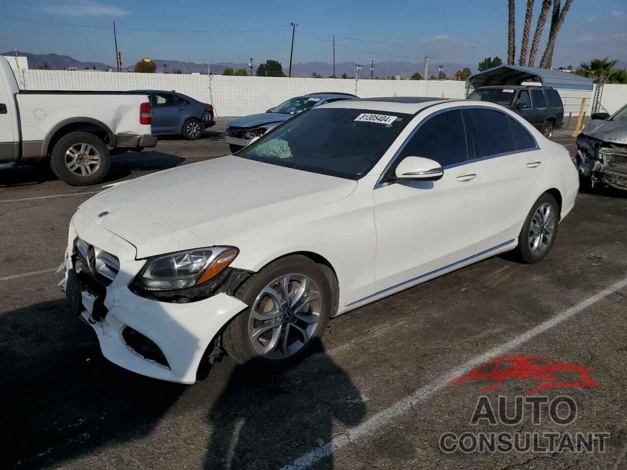 MERCEDES-BENZ C-CLASS 2018 - 55SWF4JB8JU267078