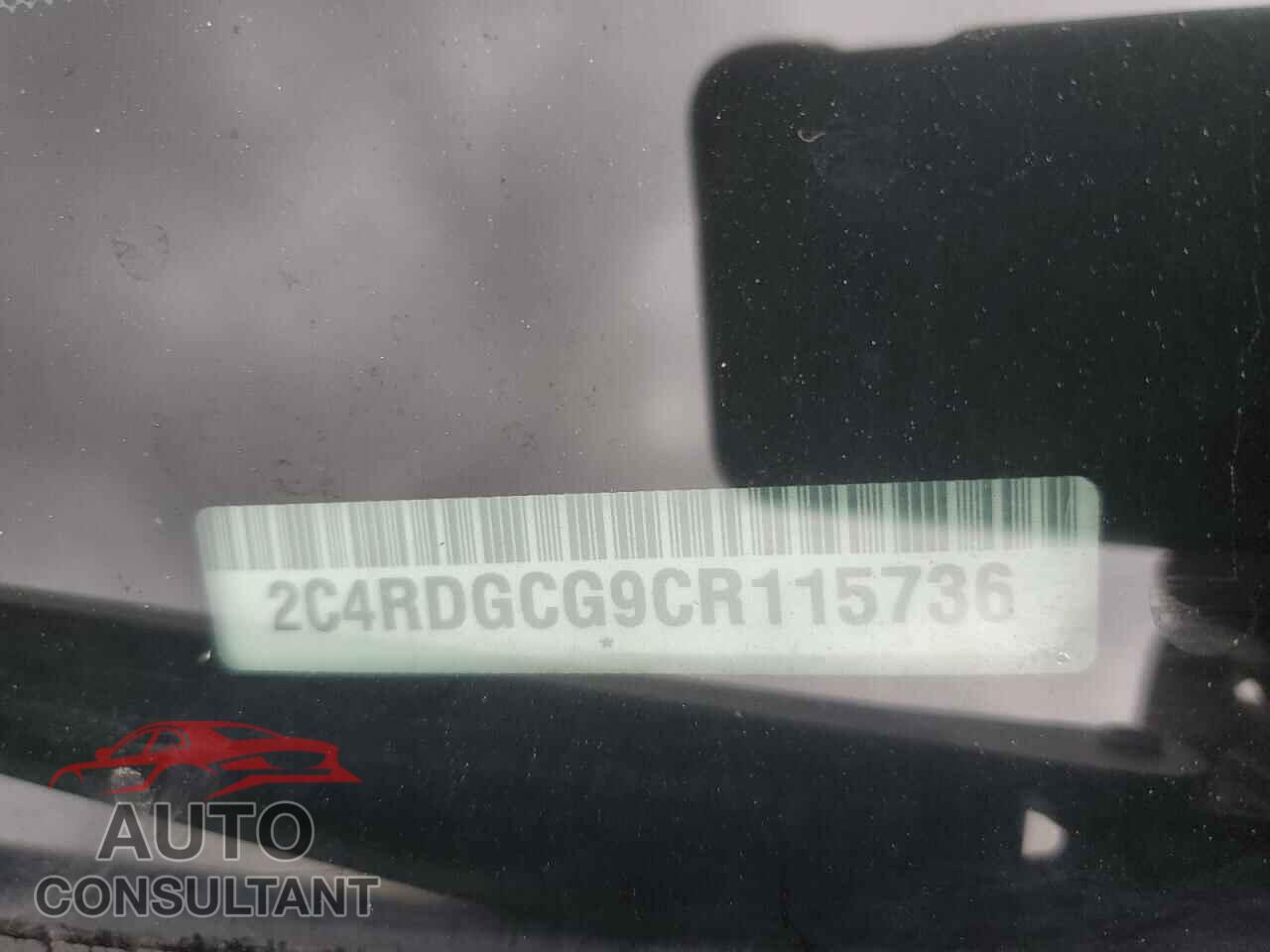 DODGE CARAVAN 2012 - 2C4RDGCG9CR115736