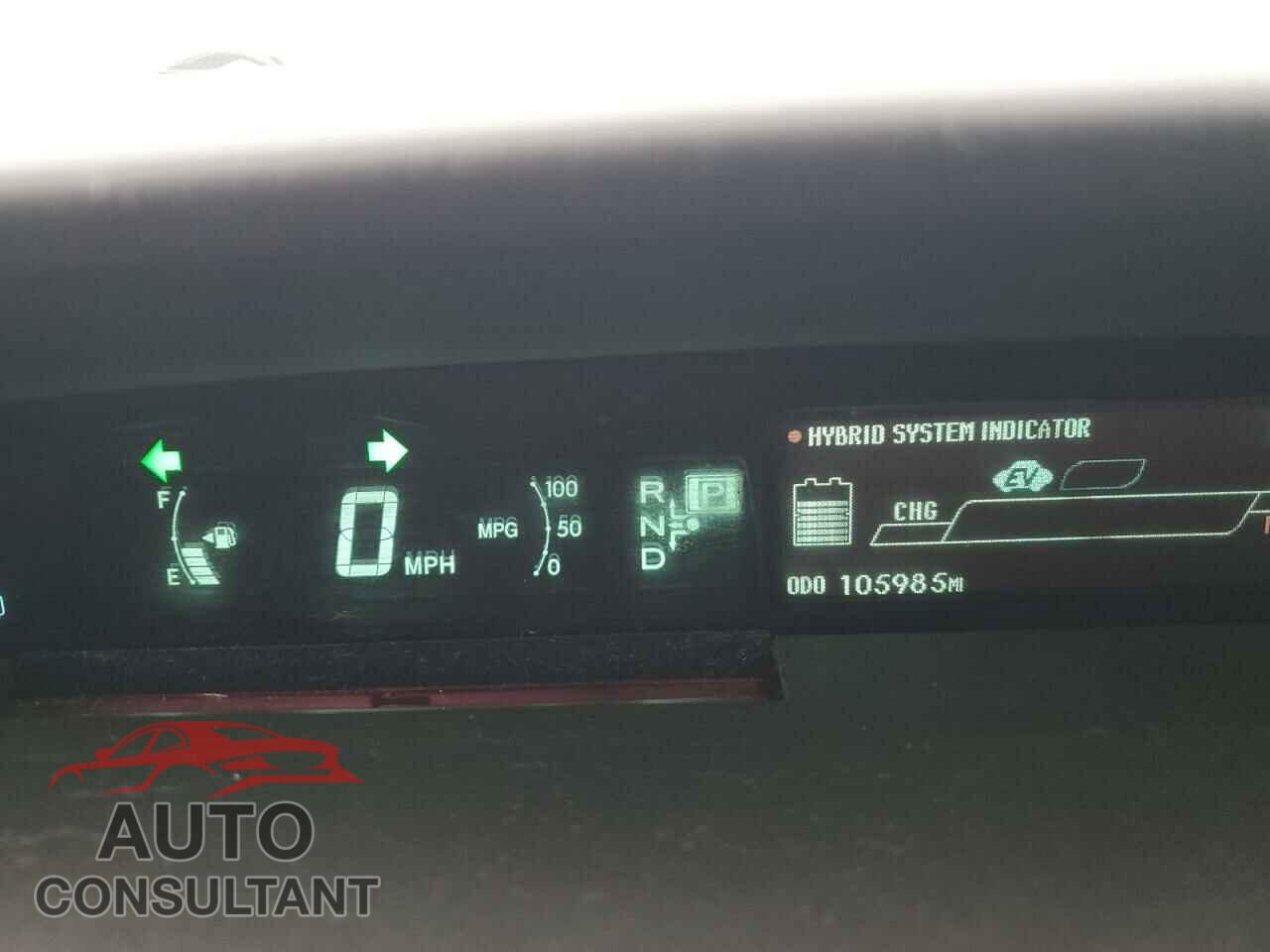 TOYOTA PRIUS 2012 - JTDKN3DU9C5504157