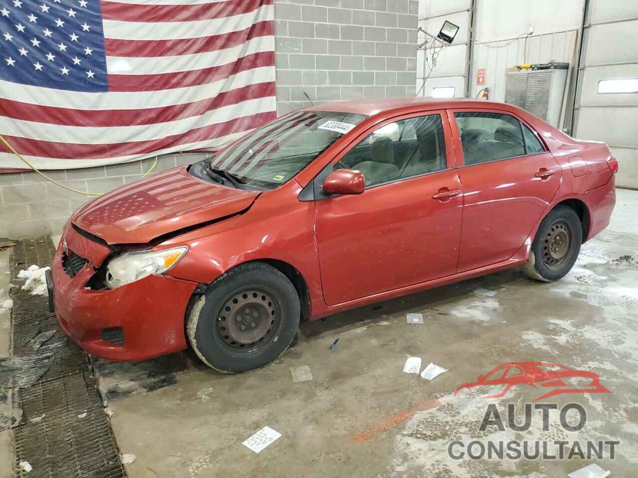 TOYOTA COROLLA 2009 - JTDBL40E99J037705