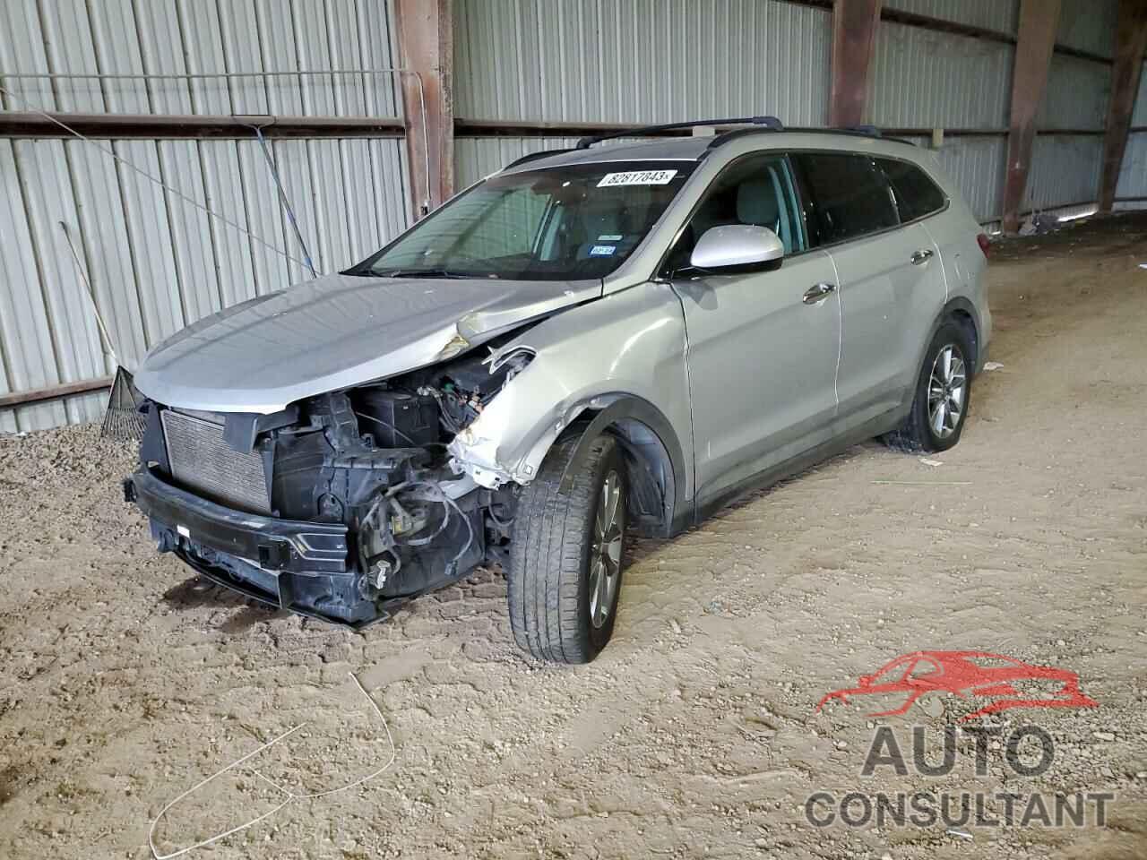 HYUNDAI SANTA FE 2017 - KM8SM4HF5HU236088